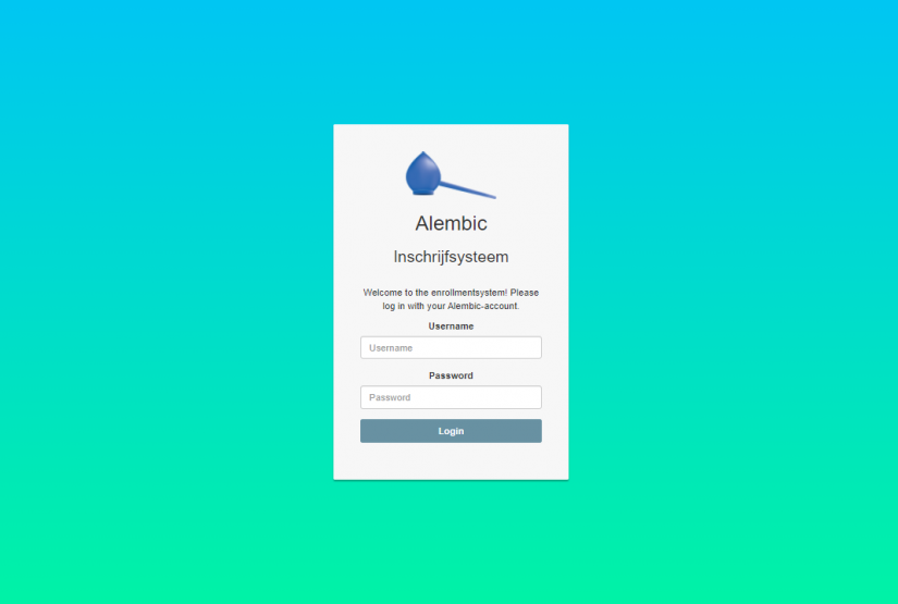 Alembic’s Activity Enrollment site/app now available!
